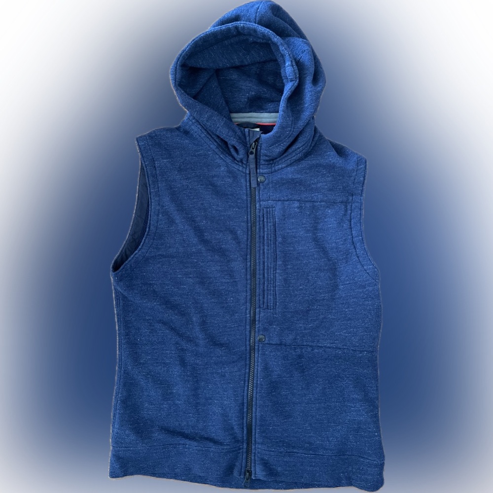 Relwen Blue hooded surfmesh vest